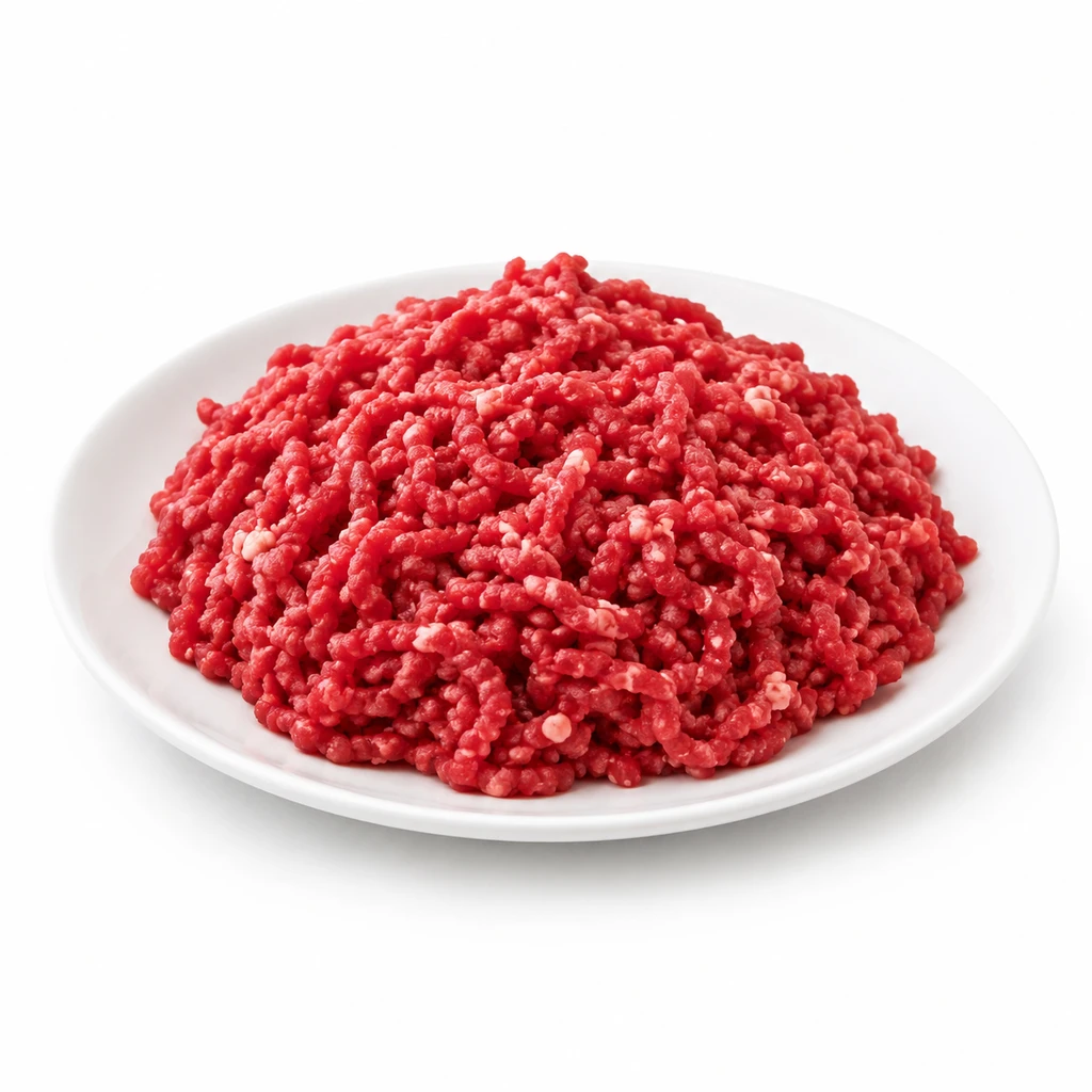 <畜肉類> うし [ひき肉] 生の写真