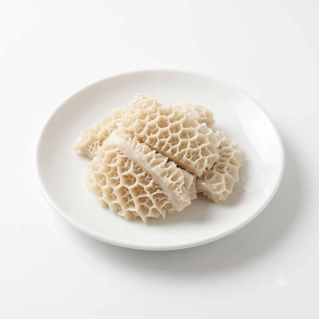 <畜肉類> うし [副生物] 第二胃 ゆでの写真