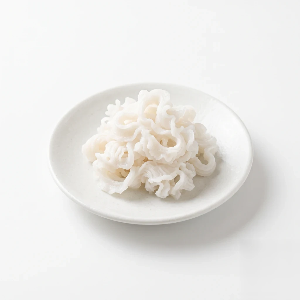 <畜肉類> くじら さらしくじらの写真