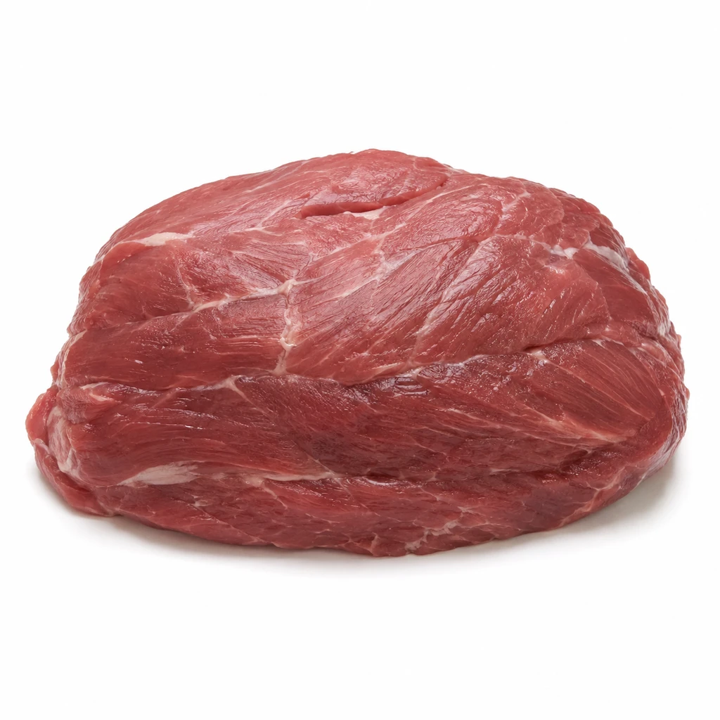 <畜肉類> ぶた [大型種肉] かた 皮下脂肪なし 生の写真