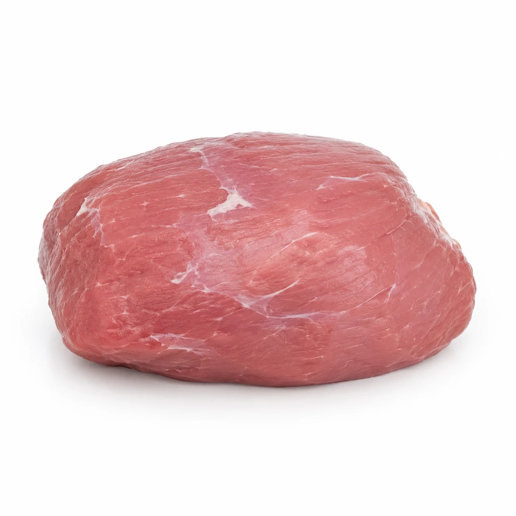<畜肉類> ぶた [大型種肉] もも 皮下脂肪なし 生の写真