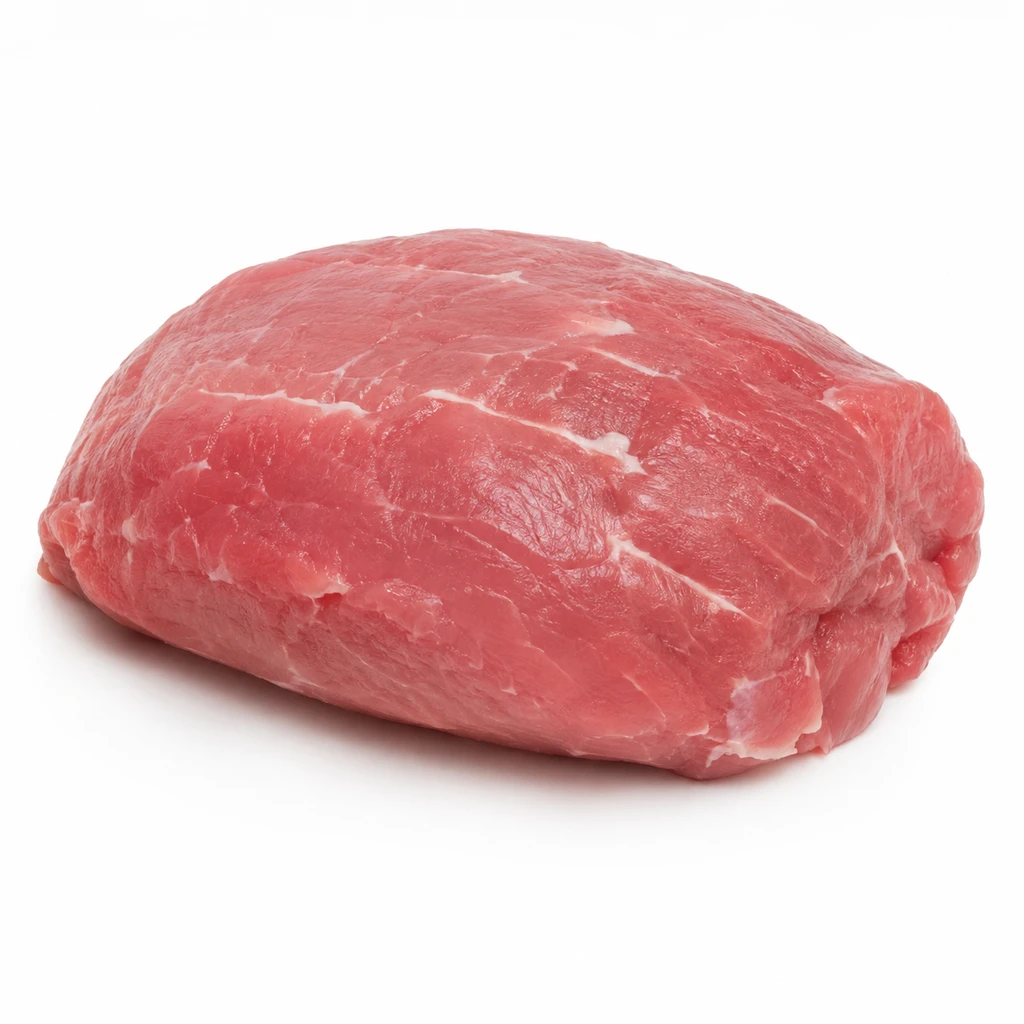 <畜肉類> ぶた [大型種肉] もも 赤肉 生の写真
