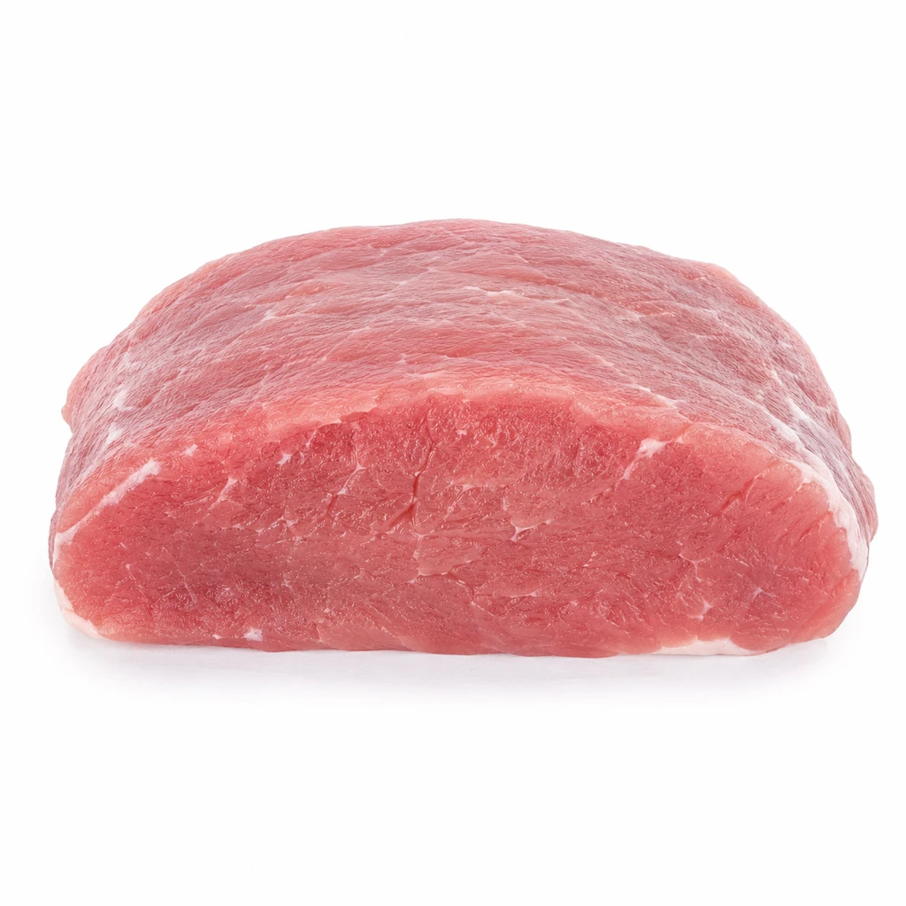 <畜肉類> ぶた [中型種肉] ロース 赤肉 生の写真