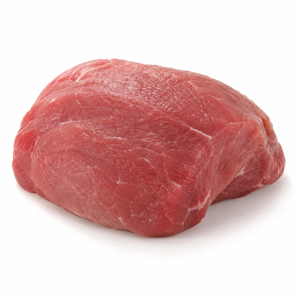 <畜肉類> ぶた [中型種肉] もも 赤肉 生の写真