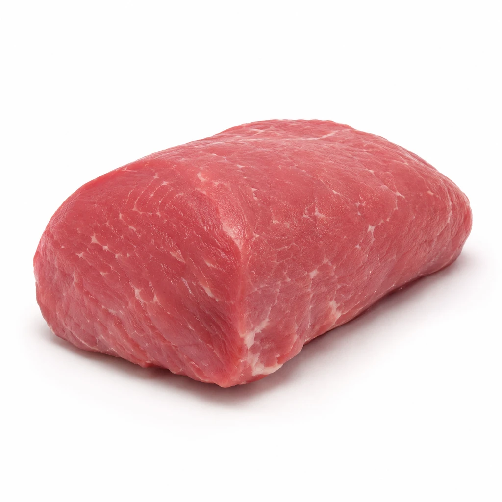 <畜肉類> ぶた [中型種肉] そともも 赤肉 生の写真