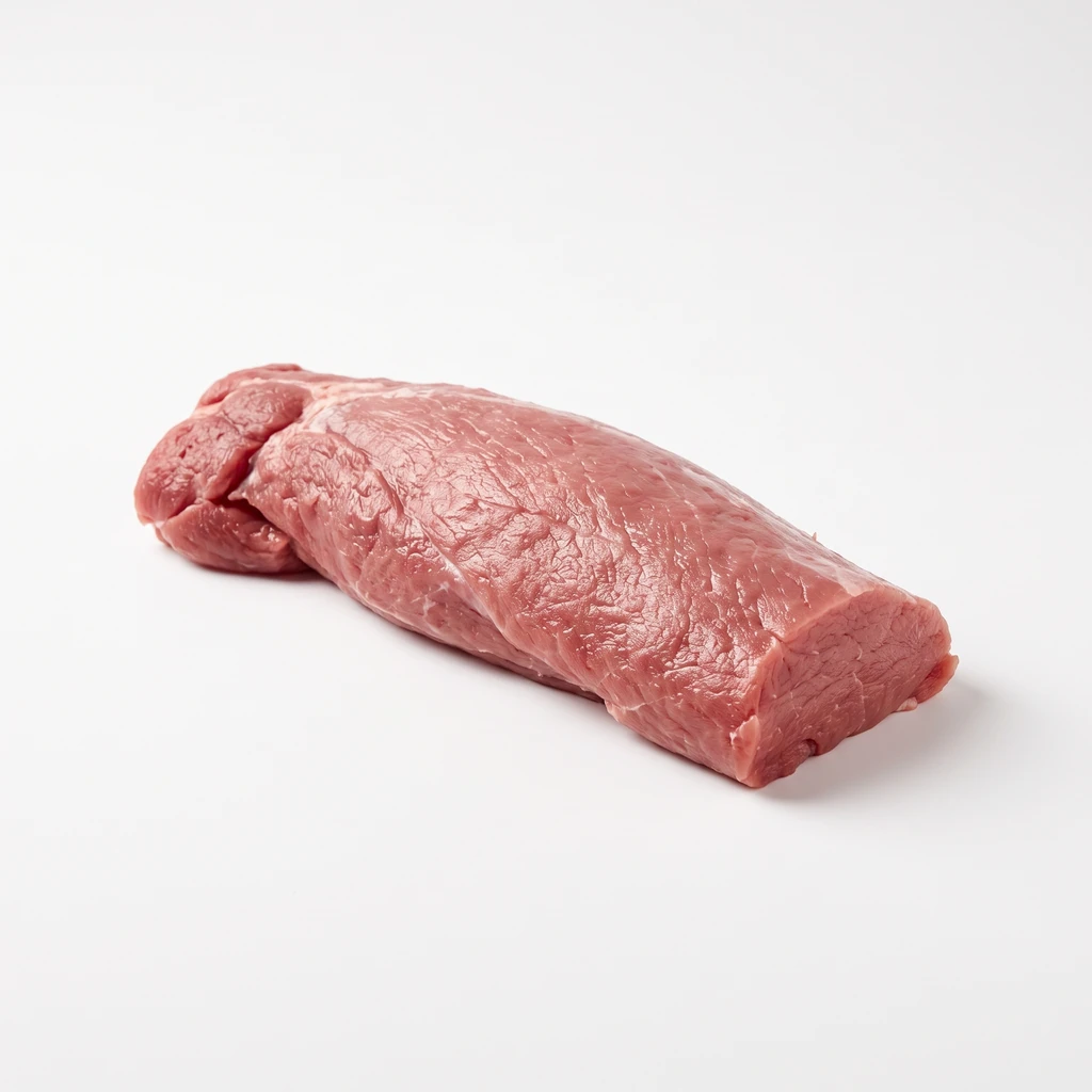<畜肉類> ぶた [中型種肉] ヒレ 赤肉 生の写真