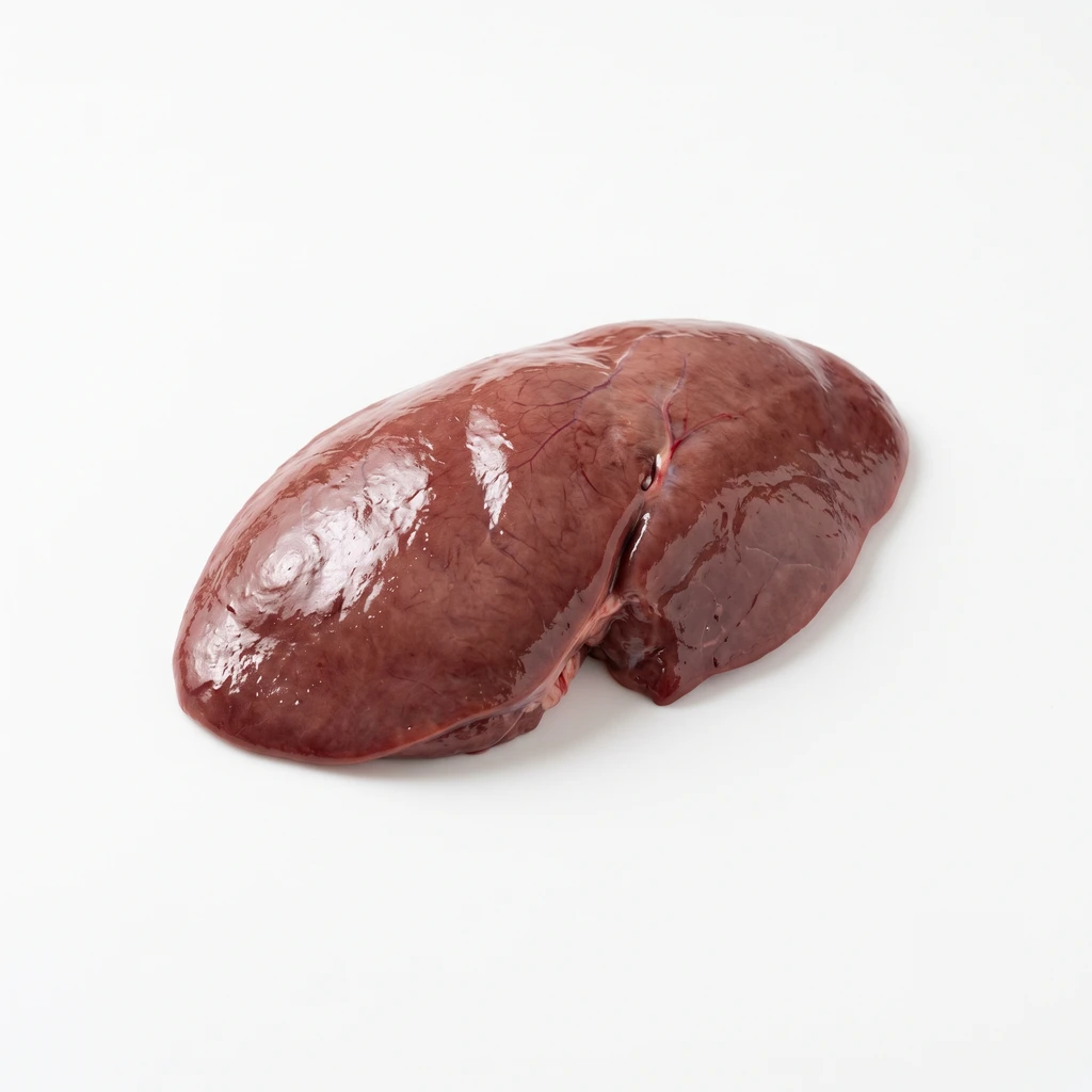 <畜肉類> ぶた [副生物] 肝臓 生の写真