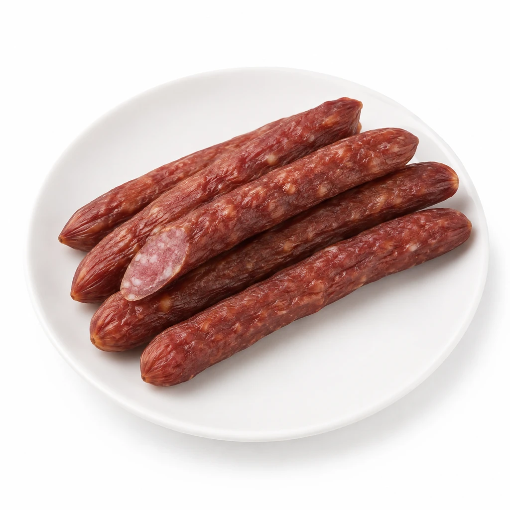 <畜肉類> ぶた [ソーセージ類] セミドライソーセージの写真