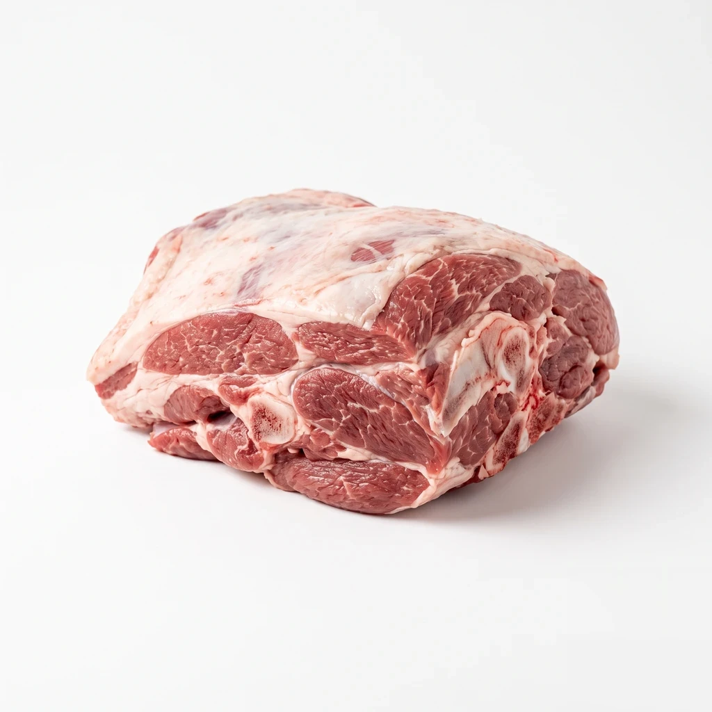 <畜肉類> めんよう [ラム] かた 脂身つき 生の写真