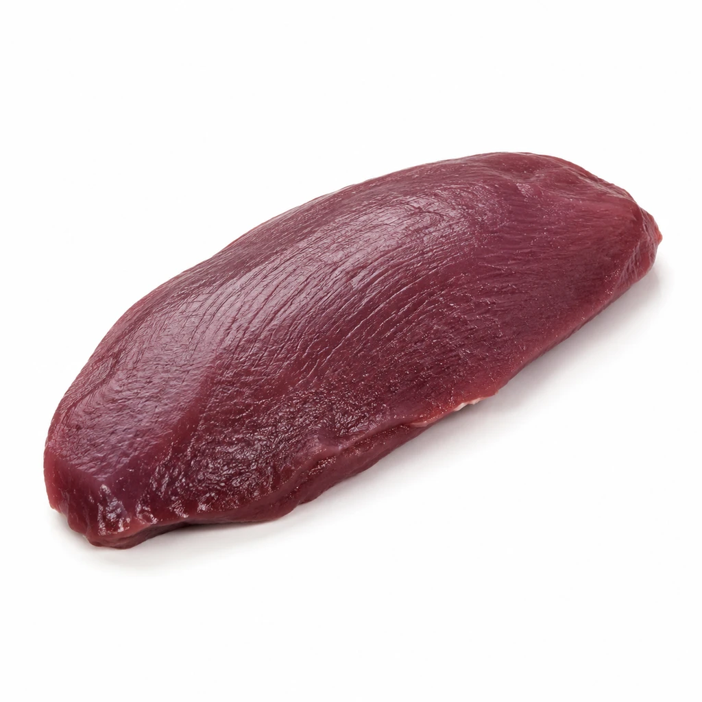<鳥肉類> かも まがも 肉 皮なし 生の写真