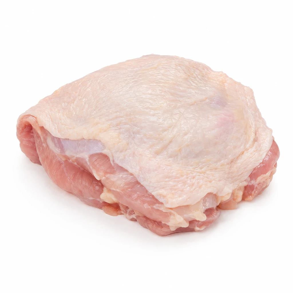 <鳥肉類> にわとり [親・主品目] もも 皮つき 生の写真