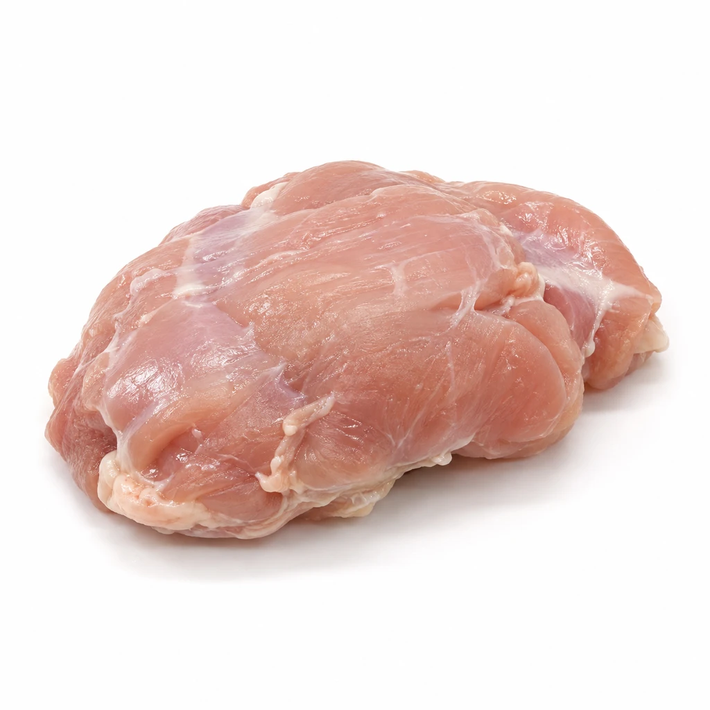 <鳥肉類> にわとり [親・主品目] もも 皮なし 生の写真