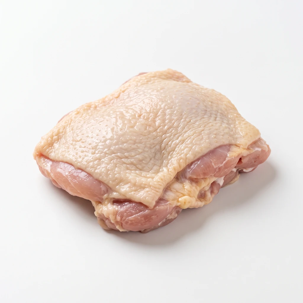 <鳥肉類> にわとり [若どり・主品目] もも 皮つき 生の写真