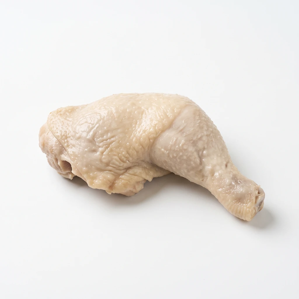 <鳥肉類> にわとり [若どり・主品目] もも 皮つき ゆでの写真