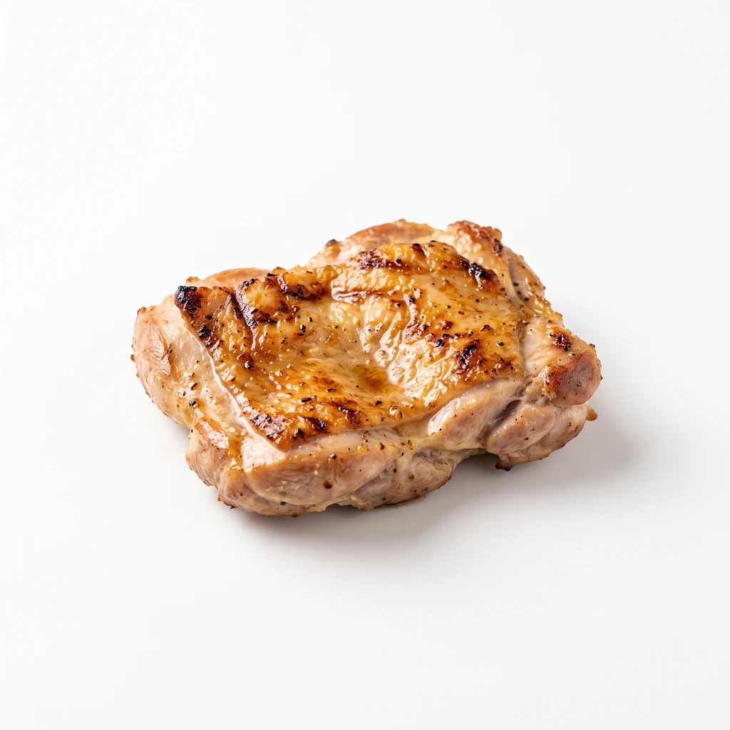 <鳥肉類> にわとり [若どり・主品目] もも 皮なし 焼きの写真