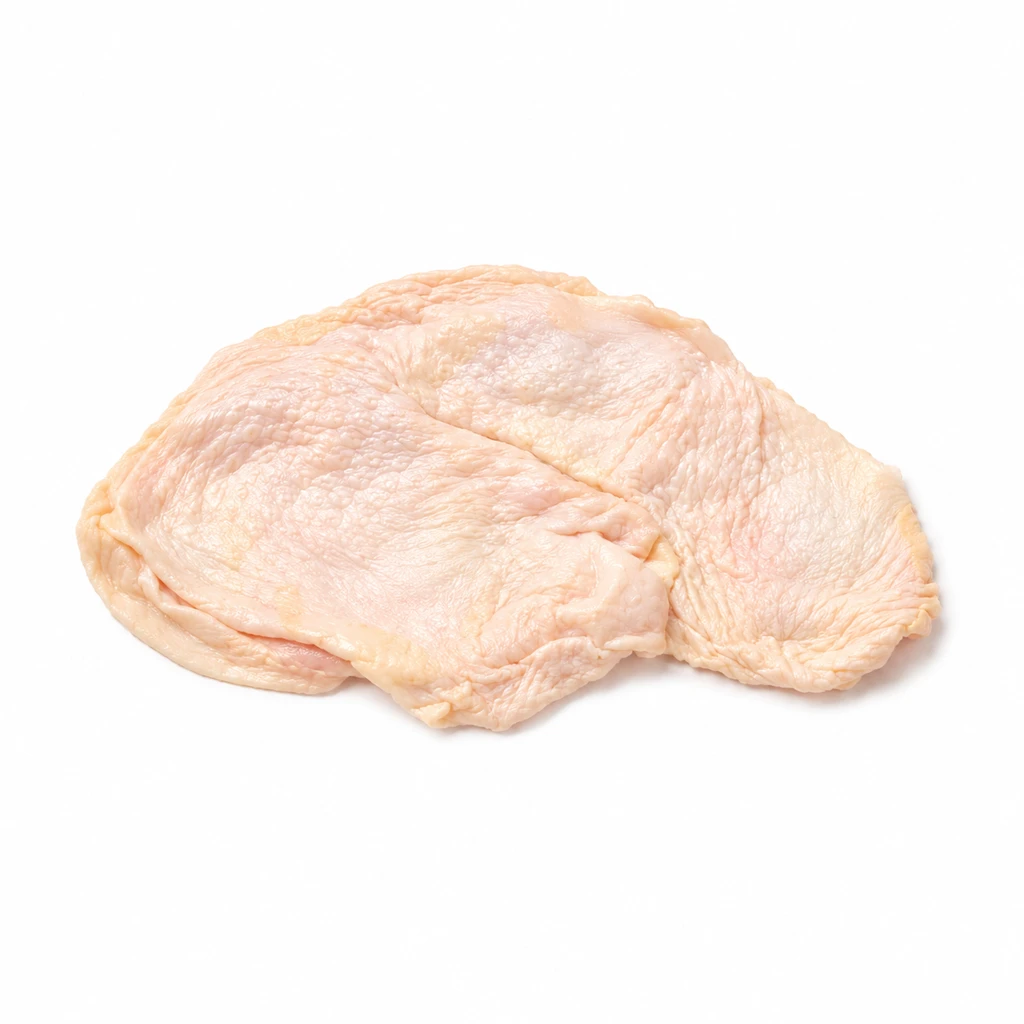 <鳥肉類> にわとり [副品目] 皮 むね 生の写真