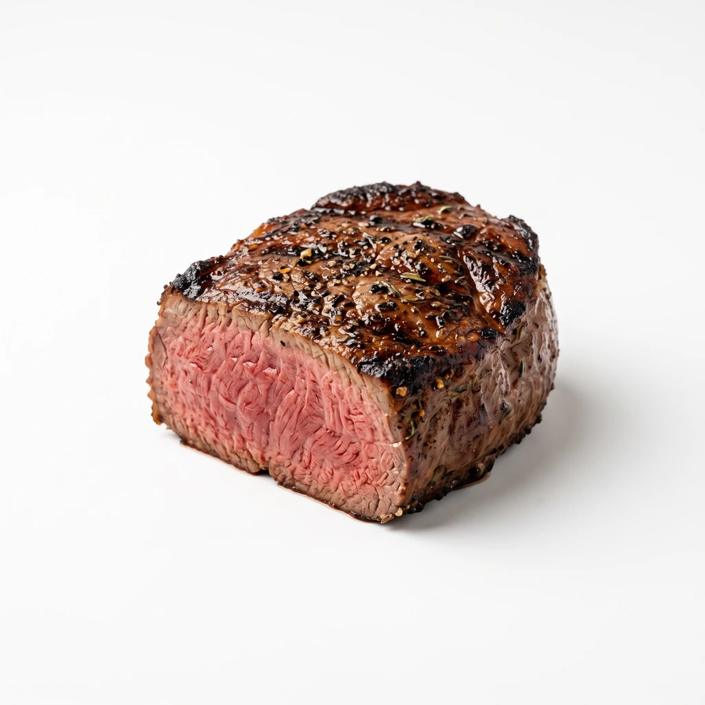 <畜肉類> うし [乳用肥育牛肉] ヒレ 赤肉 焼きの写真