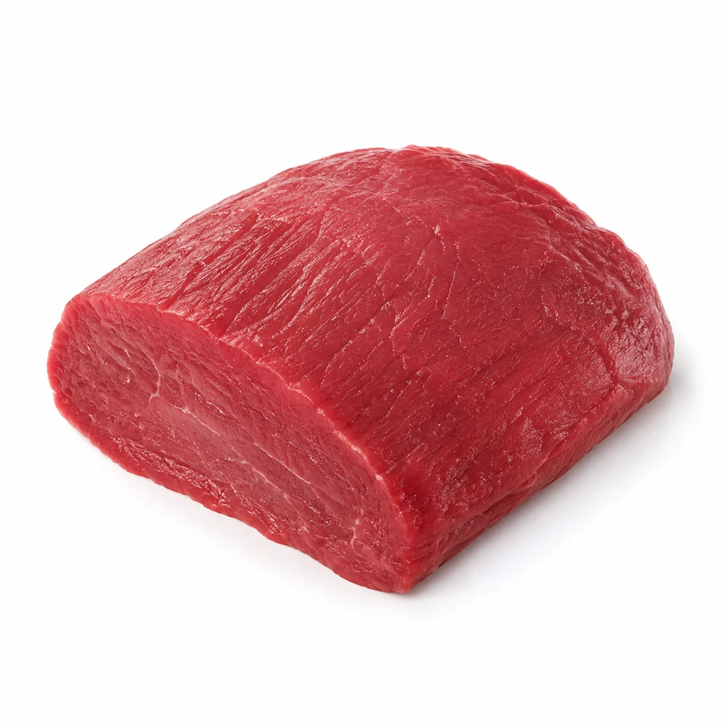 <畜肉類> うし [交雑牛肉] もも 赤肉 生の写真