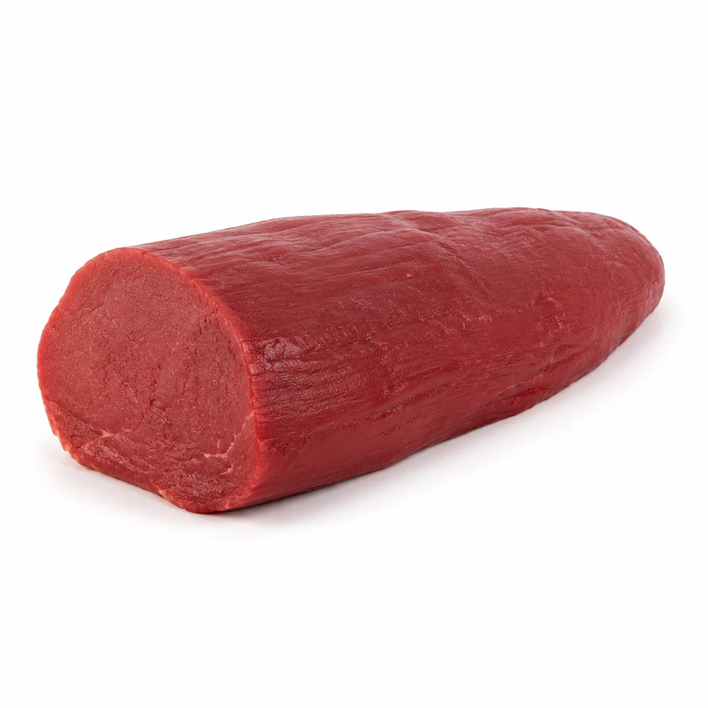 <畜肉類> うし [交雑牛肉] ヒレ 赤肉 生の写真