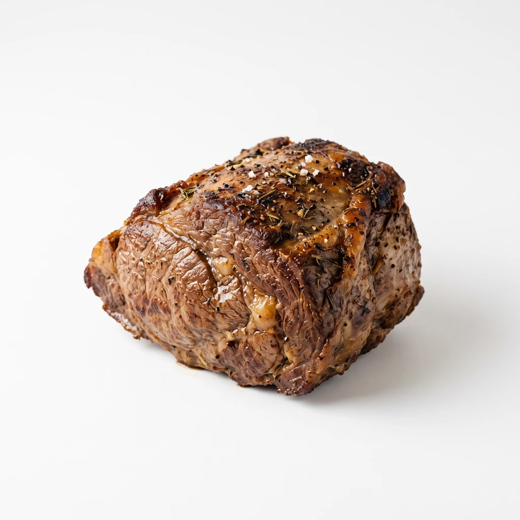 <畜肉類> うし [輸入牛肉] もも 皮下脂肪なし 焼きの写真