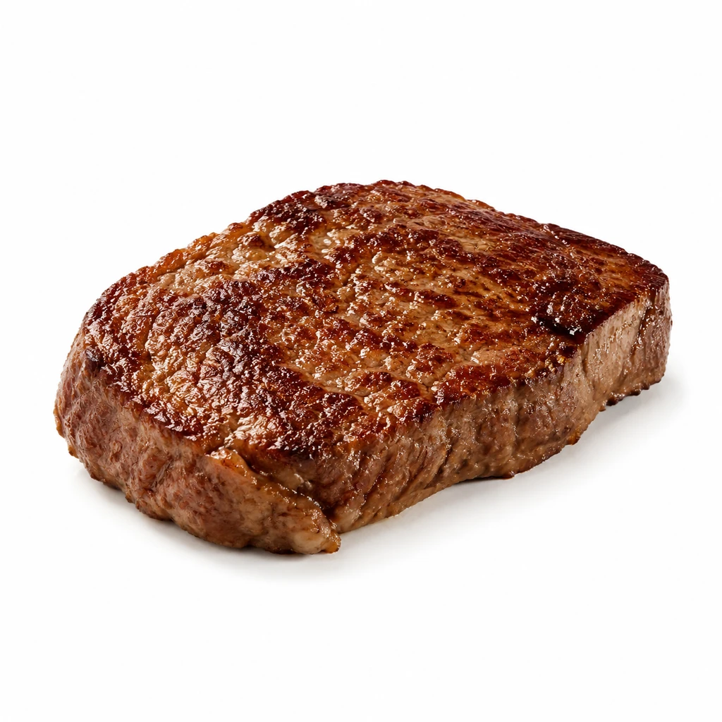 <畜肉類> めんよう [マトン] ロース 脂身つき 焼きの写真