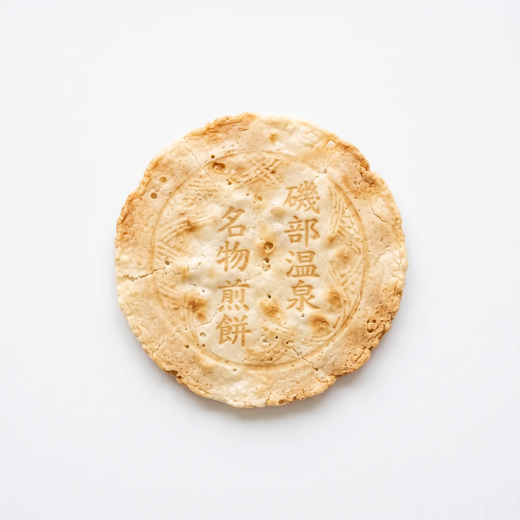 <和干菓子類> 小麦粉せんべい 磯部せんべいの写真
