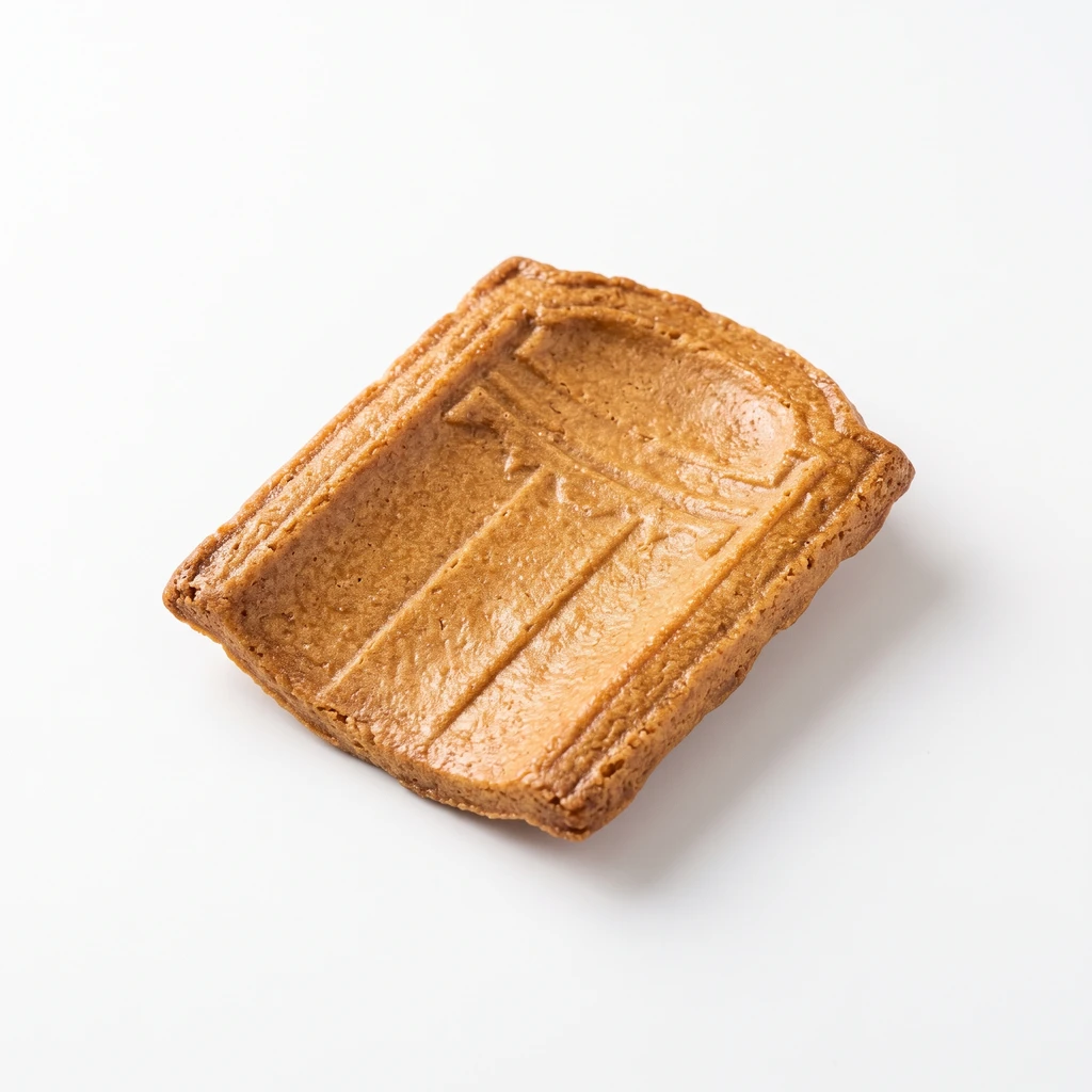 <和干菓子類> 小麦粉せんべい かわらせんべいの写真