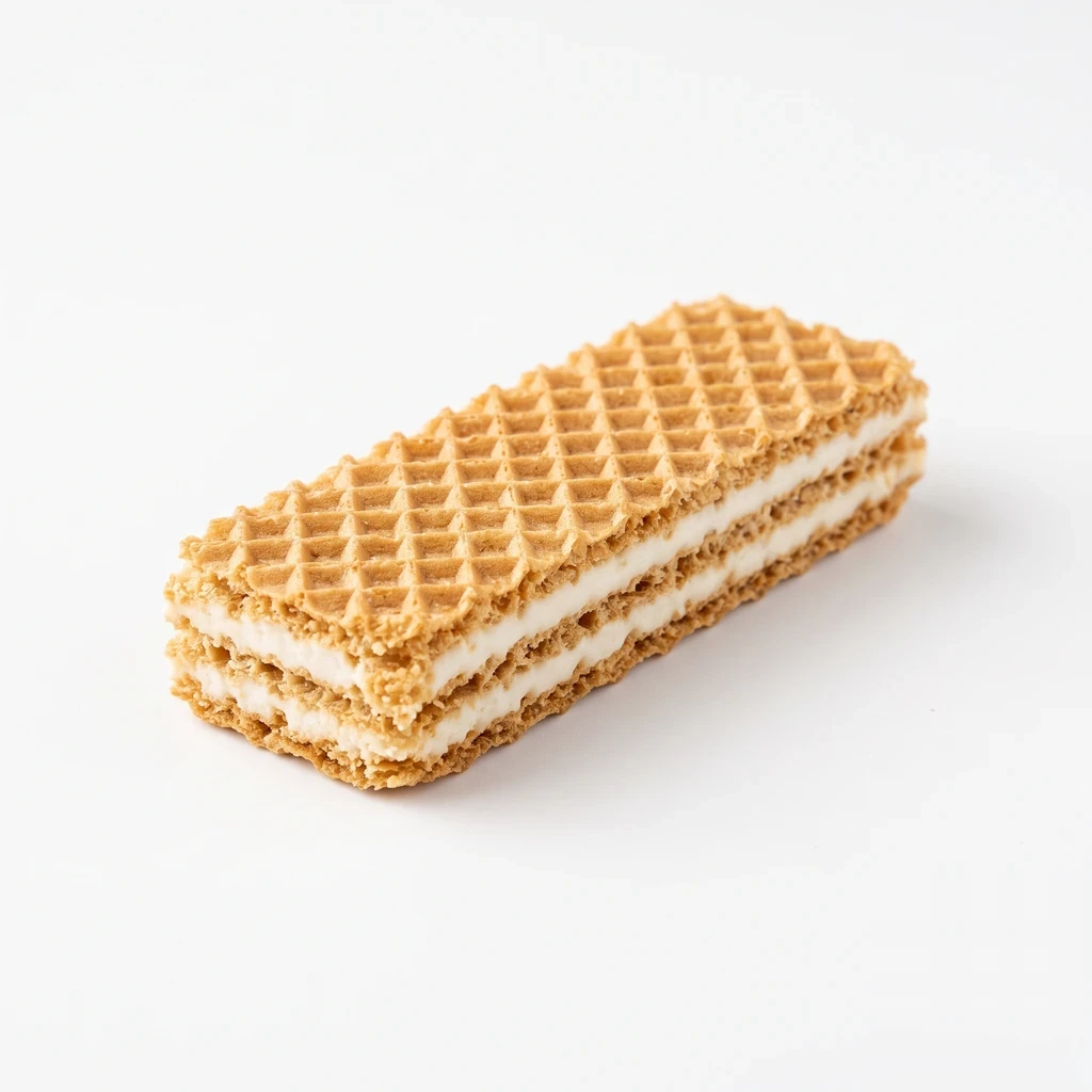 <ビスケット類> ウエハース クリーム入りの写真