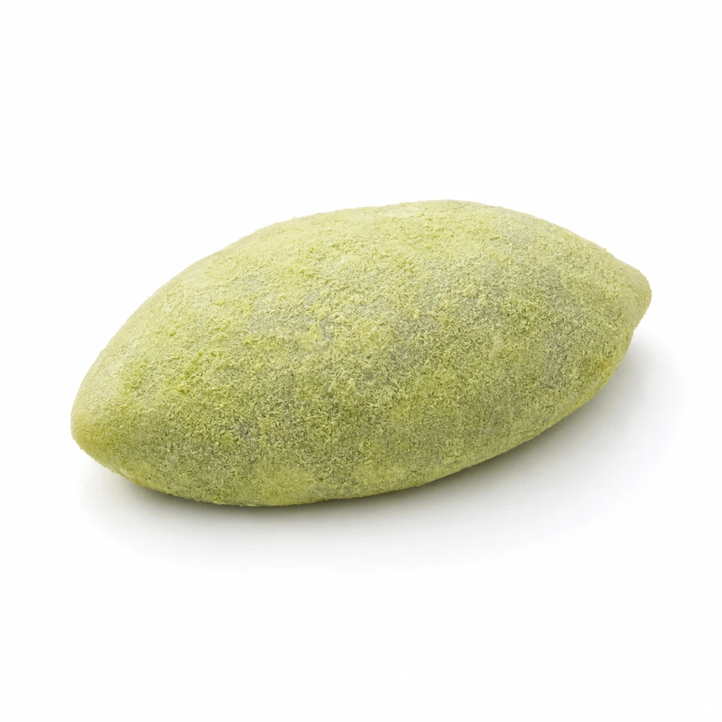 <和生菓子・和半生菓子類> うぐいすもち つぶしあん入りの写真