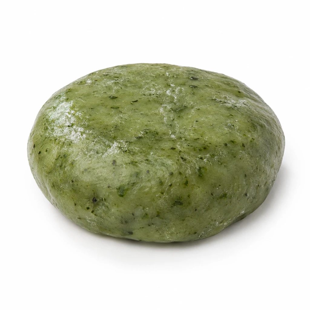 <和生菓子・和半生菓子類> 草もち つぶしあん入りの写真