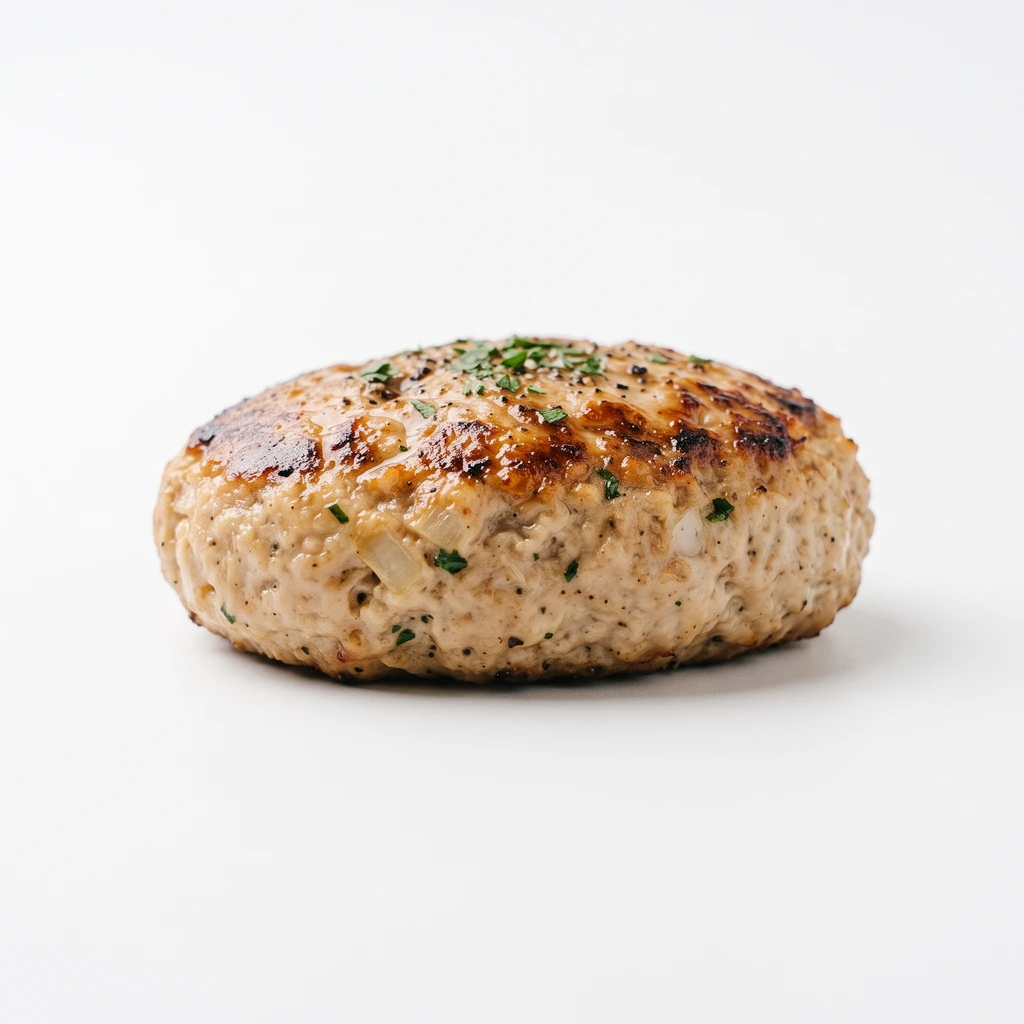 洋風料理 ハンバーグステーキ類 チキンハンバーグの写真